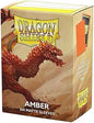 Dragon Shield: Standard 100ct Sleeves - Amber Matte