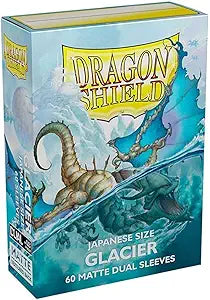 Dragon Shield Japanese Size Glacier Matte Dual Sleeves 60 ct