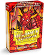 Dragon Shield Japanese Size Crimson Matte Sleeves 60 ct