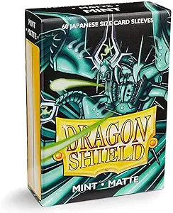 Dragon Shield Japanese Size Matte Sleeves Mint 60 ct