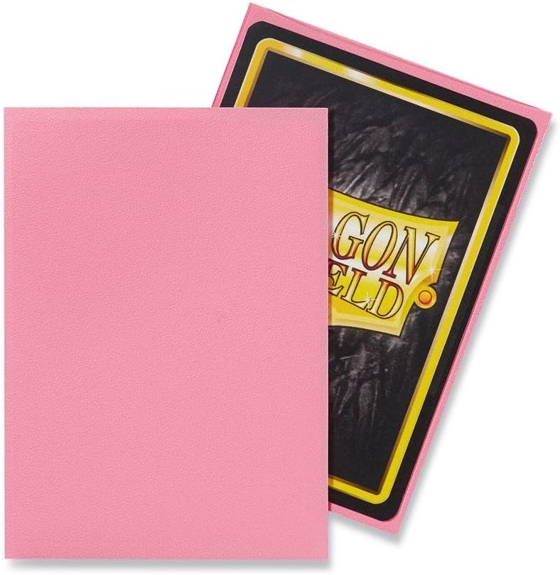 Dragon Shield Standard Size Pink Matte Sleeves