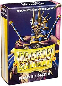 Dragon Shield Japanese Size Purple Matte Sleeves 60 ct