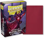 Dragon Shield Japanese Size Blood Red Matte Sleeves 60 ct