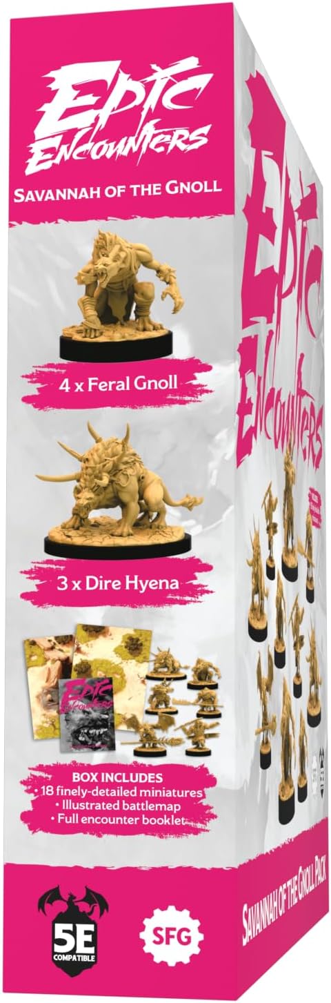 Epic Encounters: Savannah of the Gnoll Pack