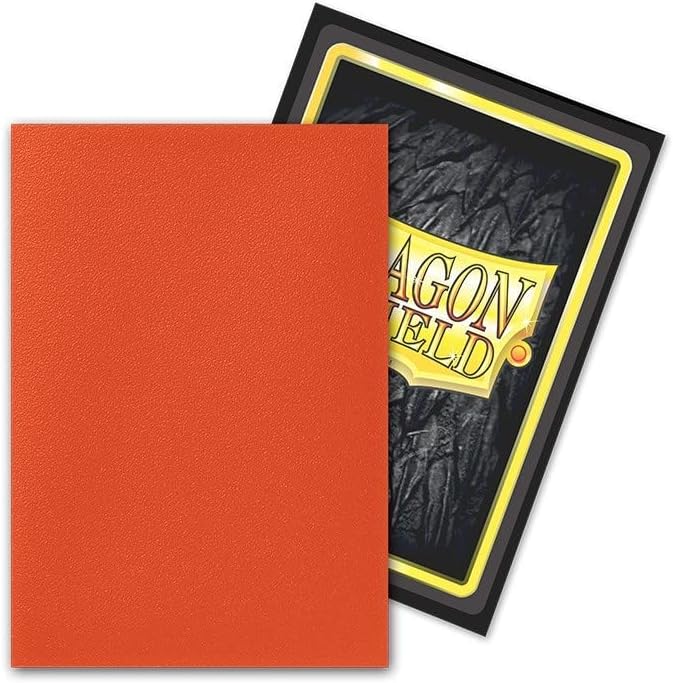 Dragon Shield Japanese Size Ember Matte Dual Sleeves 60 ct