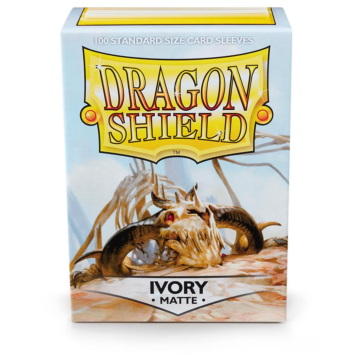 Dragon Shield Ivory Matte Sleeves Standard 100ct