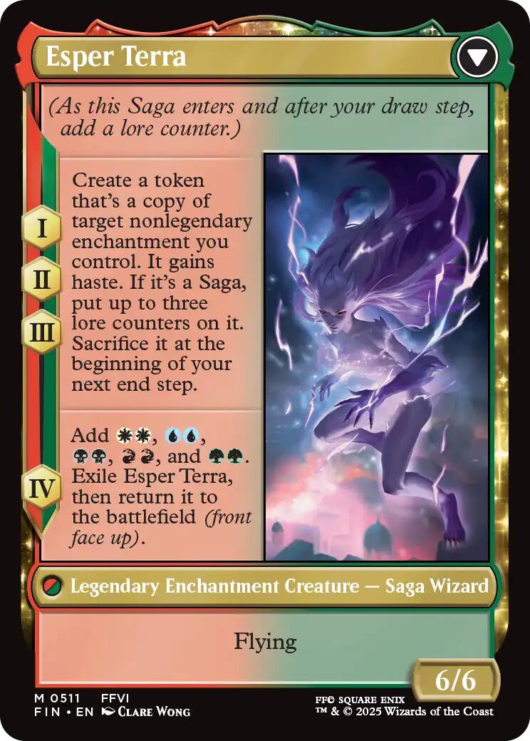 Terra, Magical Adept // Esper Terra (Extended Art) [FINAL FANTASY]