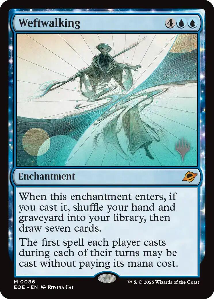 Weftwalking (Promo Pack) [Edge of Eternities Promo Pack]