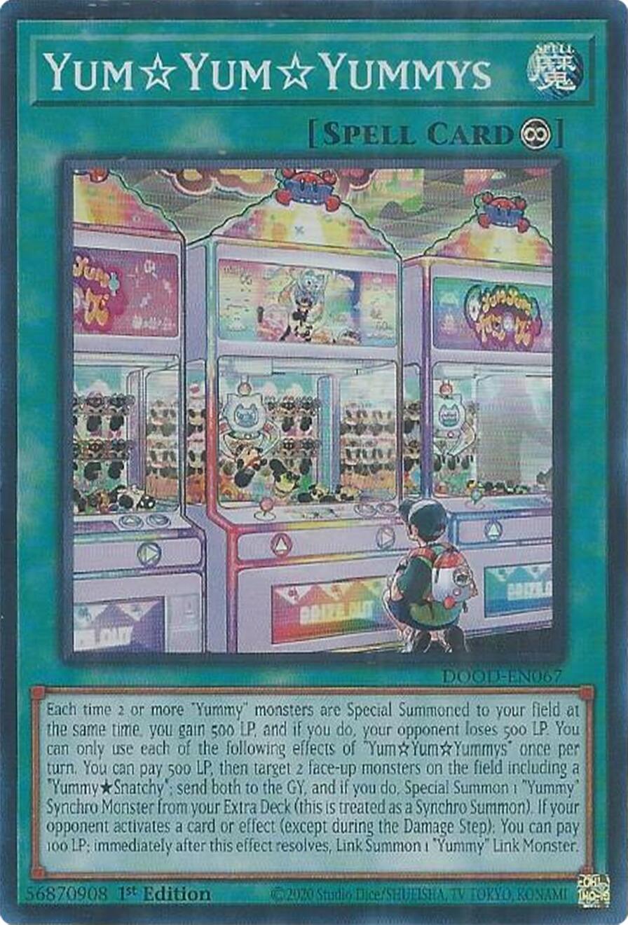 YumYumYummys [DOOD-EN067] Super Rare
