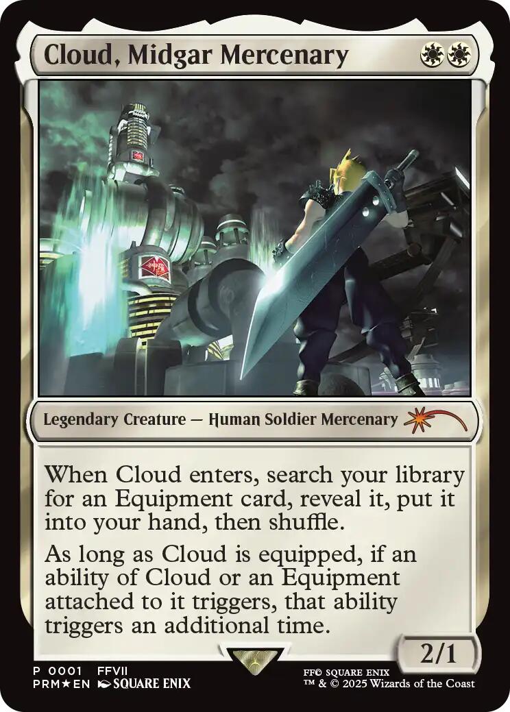Cloud, Midgar Mercenary [FINAL FANTASY Promos]