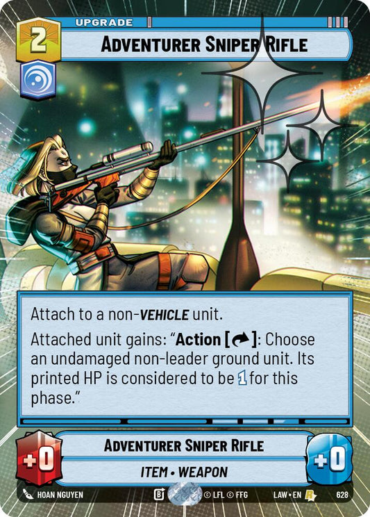 Adventurer's Sniper Rifle (628) (Hyperspace Foil) (628) [A Lawless Time]