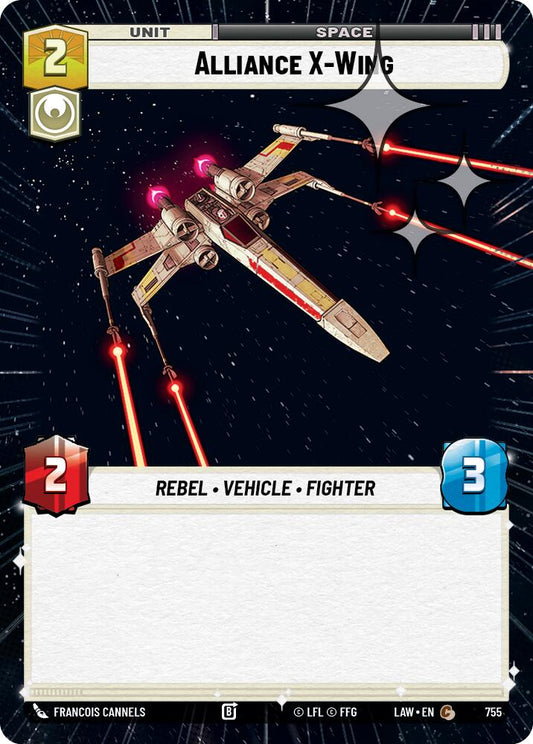 Alliance X-Wing (755) (Hyperspace Foil) (755) [A Lawless Time]