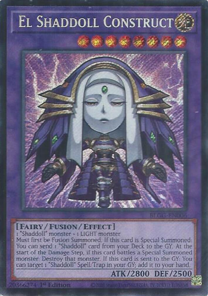 El Shaddoll Construct [BLGG-EN006] Secret Rare