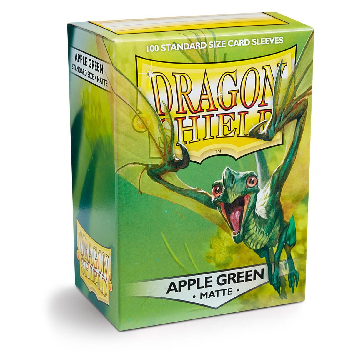 Dragon Shield Apple Green Matte Sleeves Standard 100 ct