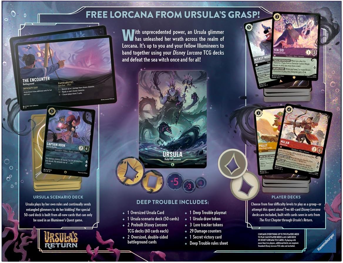 Disney Lorcana Illumineer's Quest - Deep Trouble