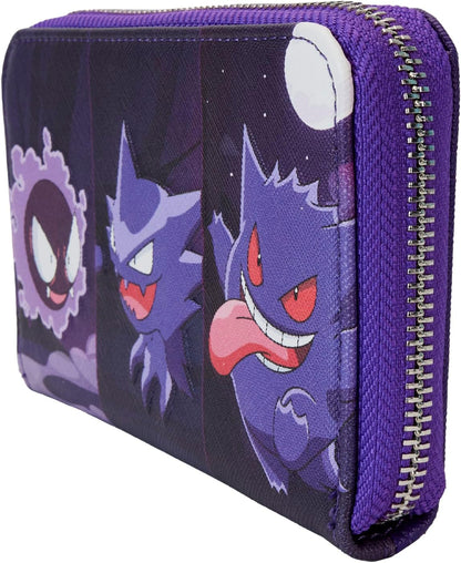 Loungefly Pokemon Gengar Evolutions Wallet