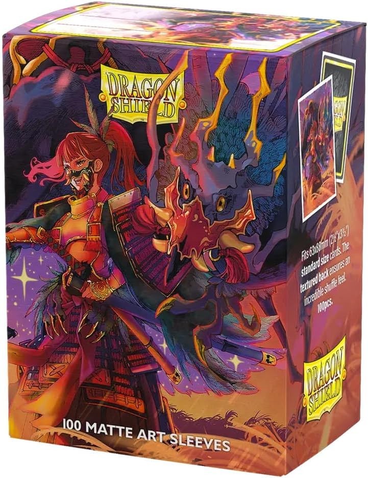 Dragon Shield 100 Ct Standard Matte Art Sleeves - The Fallen