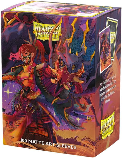 Dragon Shield 100 Ct Standard Matte Art Sleeves - The Fallen