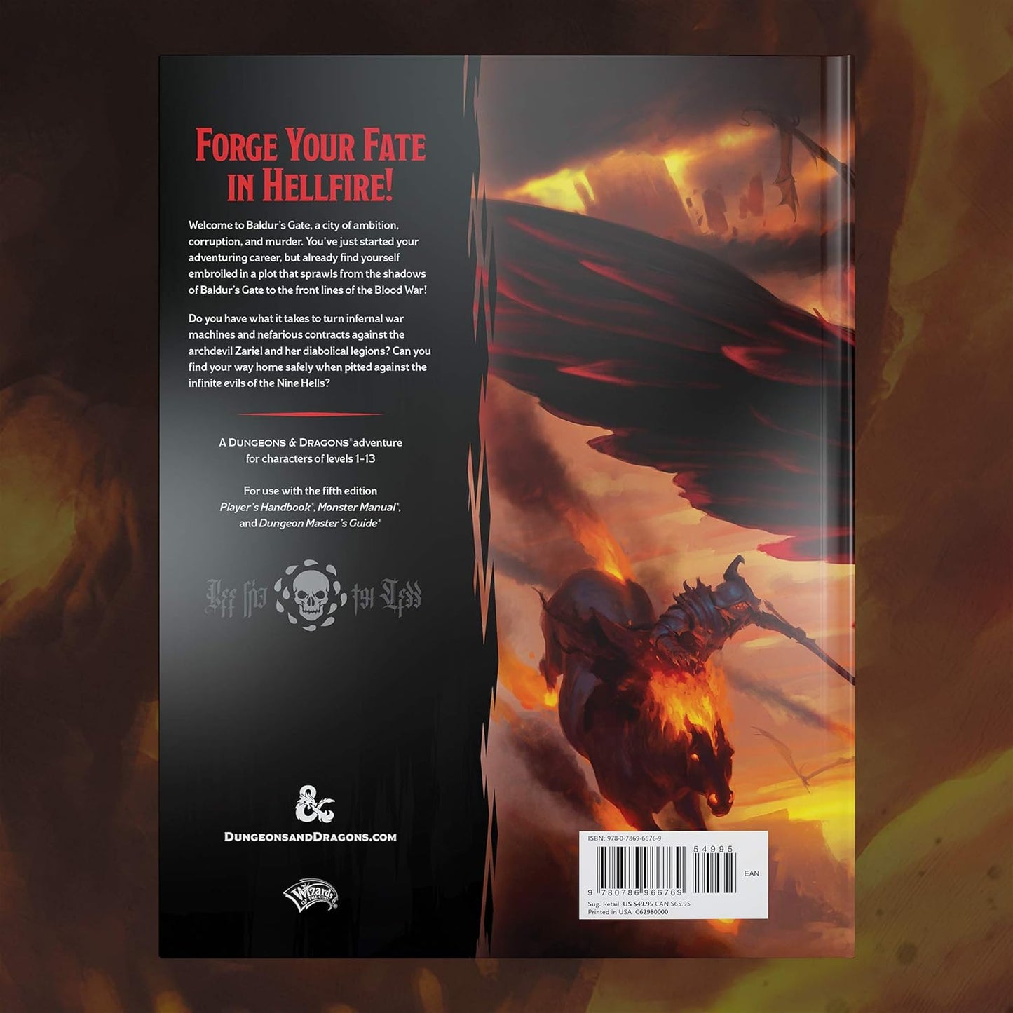 D&D Baldur's Gatre Descent into Avernus