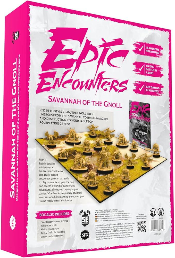 Epic Encounters: Savannah of the Gnoll Pack