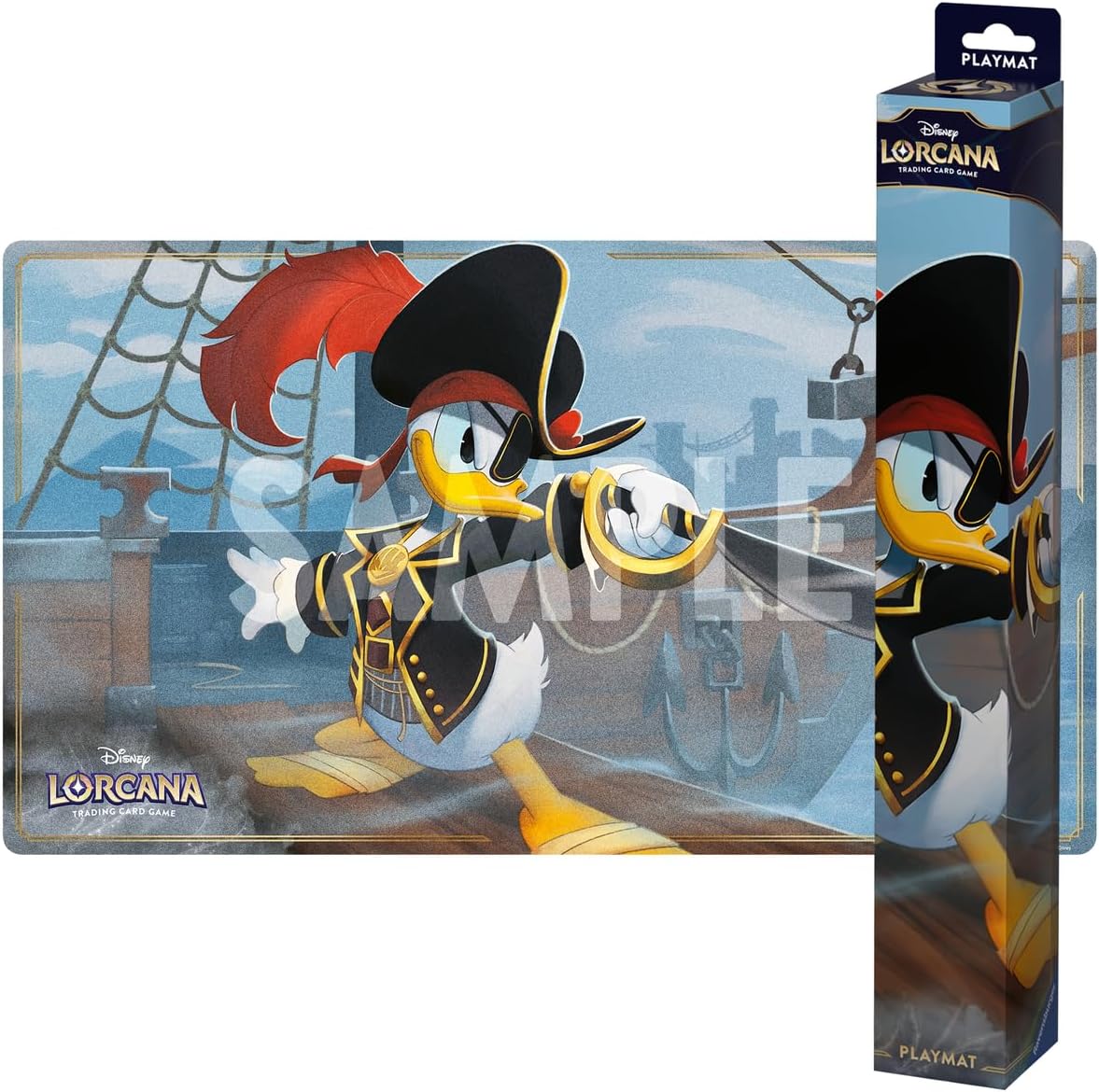 Lorcana Playmat: Donald Duck - Buccaneer