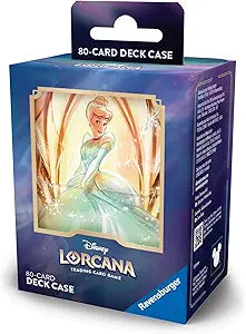 Lorcana Archazia's Island 80 Card Deck Case - Cinderella