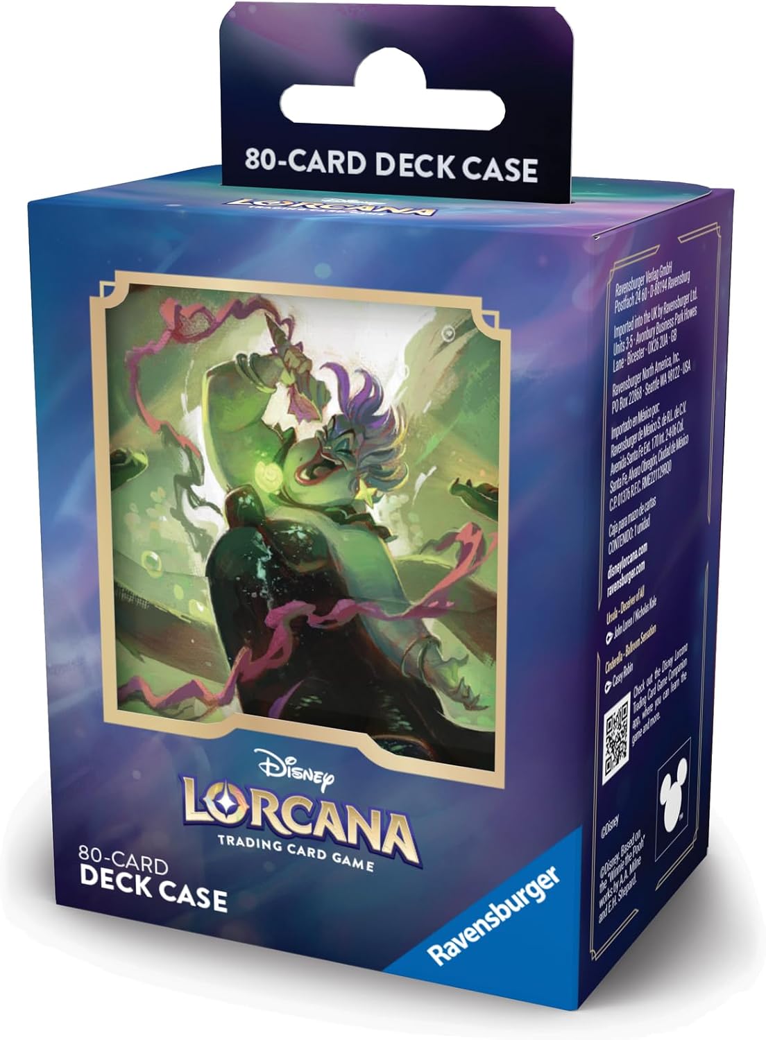 Lorcana Archazia's Island 80 Card Deck Case - Ursula