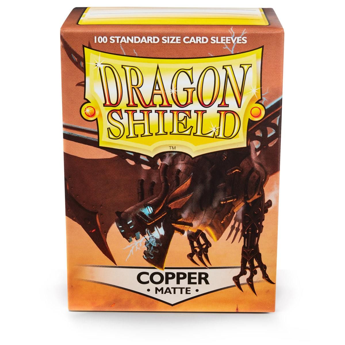 Dragon Shield Copper Matte Sleeves Standard 100ct