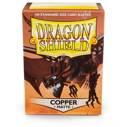 Dragon Shield Copper Matte Sleeves Standard 100ct