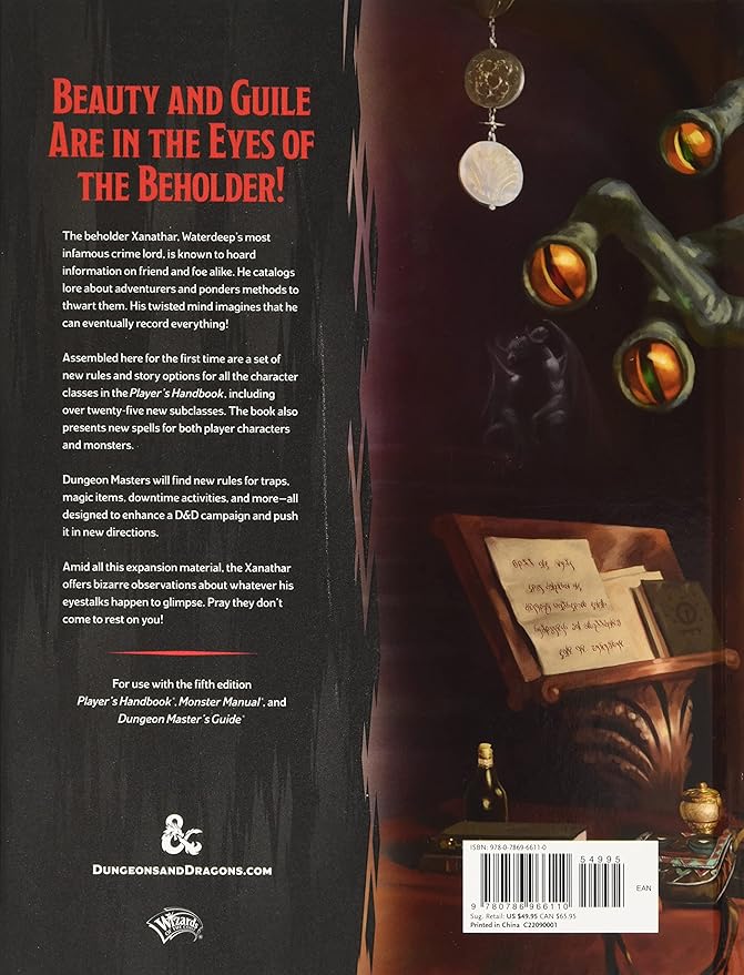 D&D Xanathar's Guide to Everything