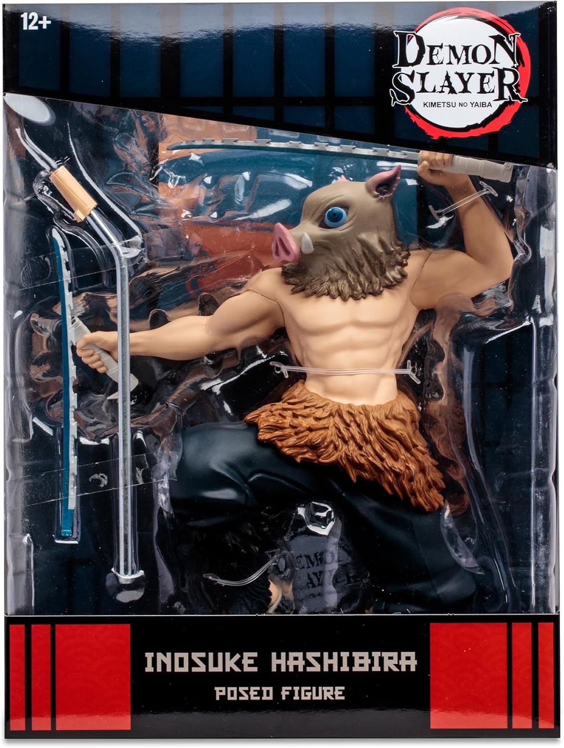 Demon Slayer-Inosuke Hashibira Posed Statue