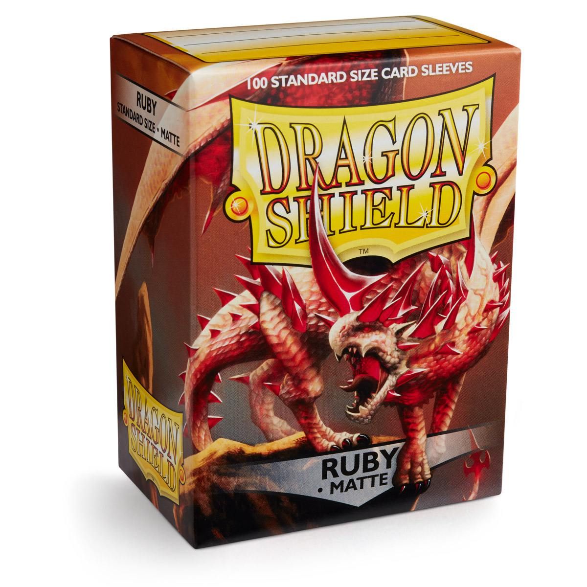Dragon Shield Standard Ruby Matte Sleeves