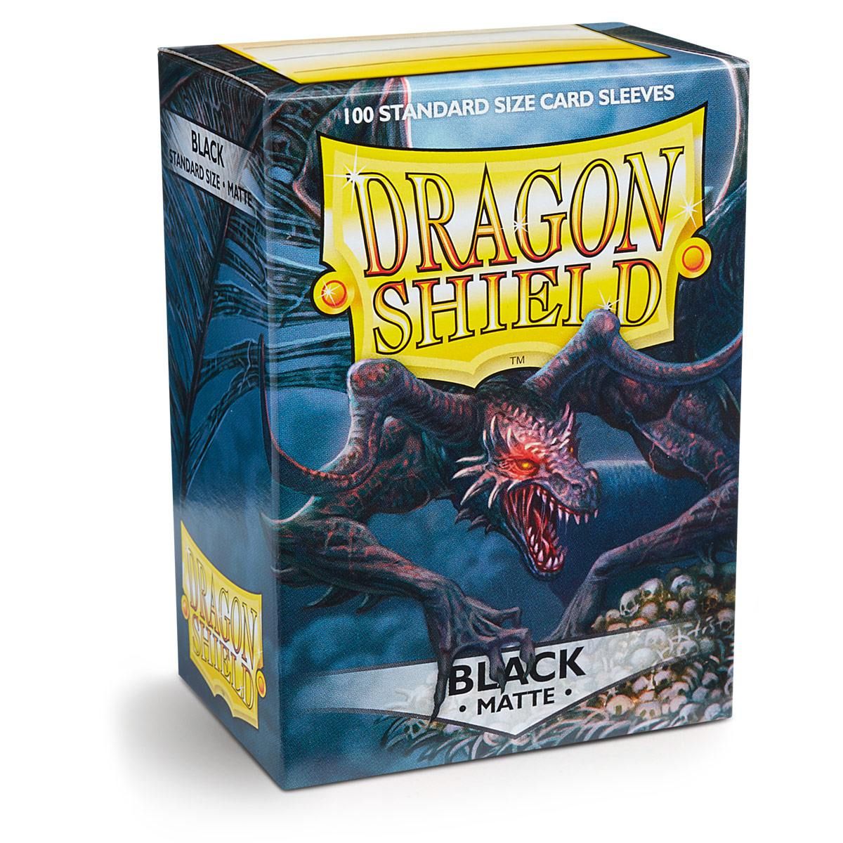 Dragon Shield Black Matte Sleeves Standard 100 ct