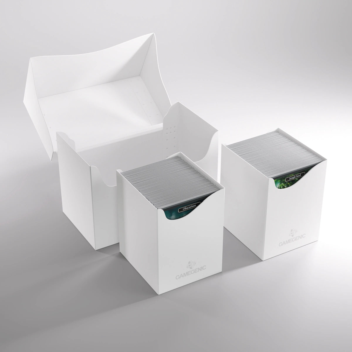 Gamegenic Double Deck holder 200+ (White)