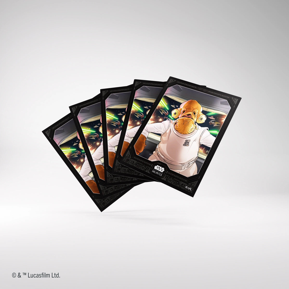 Star Wars Unlimited Premium Art Sleeves - Admiral Akbar