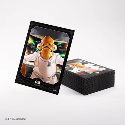 Star Wars Unlimited Premium Art Sleeves - Admiral Akbar