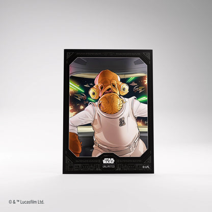 Star Wars Unlimited Premium Art Sleeves - Admiral Akbar