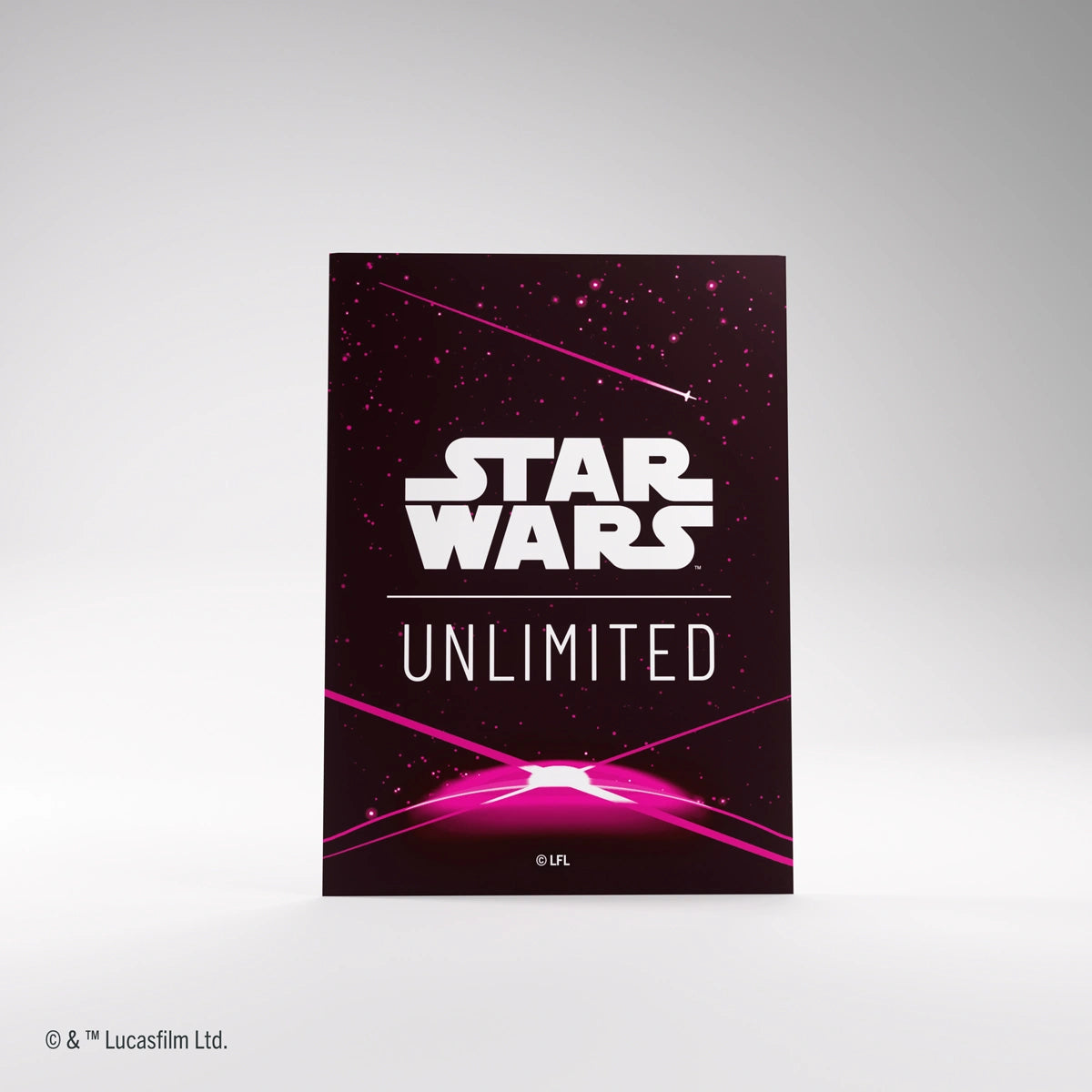 Star Wars Unlimited Premium Art Sleeves - Card Back Magenta
