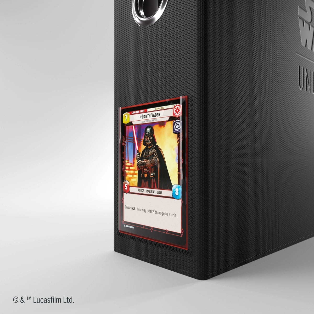 Star Wars Unlimited Premium Cardport XL 24- Pocket Binder - Black