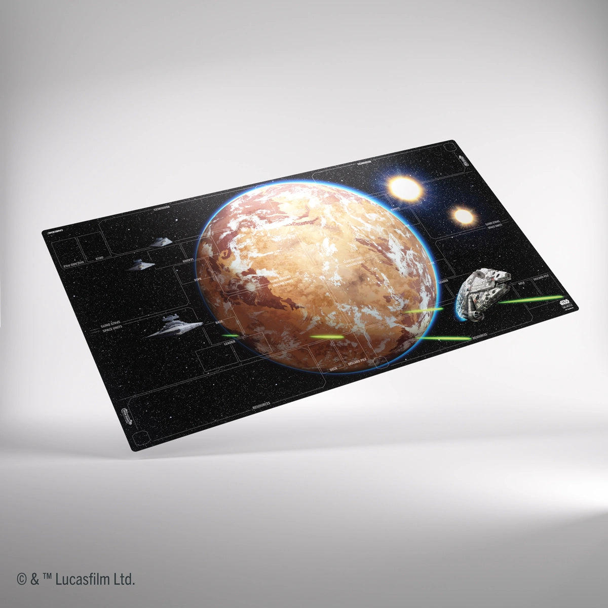 Star Wars Unlimited Battle Zone Game Mat - Black