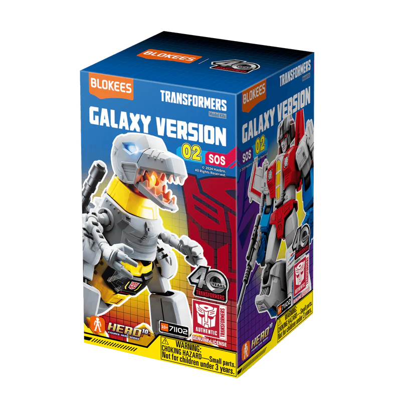 Blokees Transformers Galaxy Version 02 SOS Blind Box
