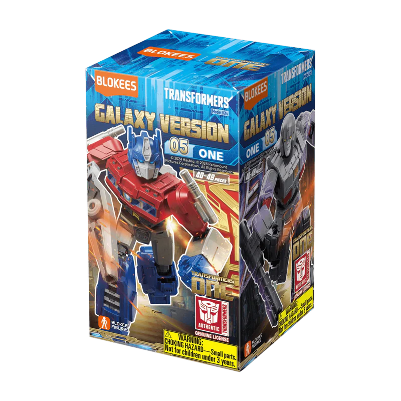 Blockees Transformers Galaxy Version 05 ONE Blind Box