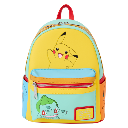 Loungefly Pokemon Colorblock Mini Backpack