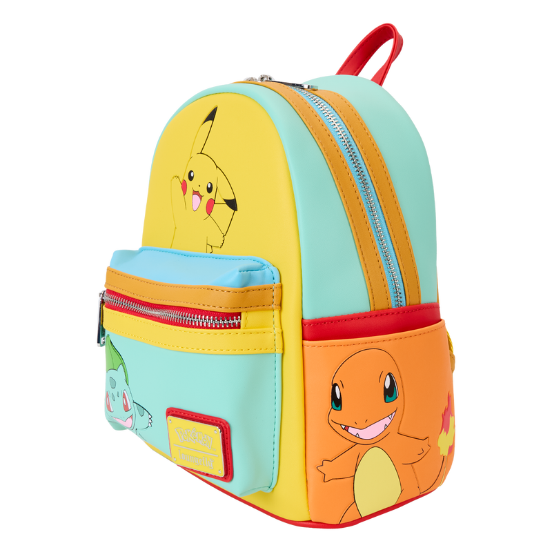 Loungefly Pokemon Colorblock Mini Backpack