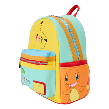 Loungefly Pokemon Colorblock Mini Backpack