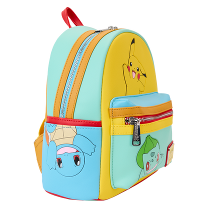 Loungefly Pokemon Colorblock Mini Backpack