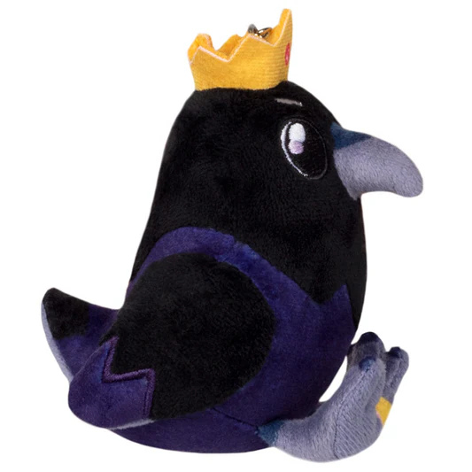 Squishable Micro King Raven Keychain