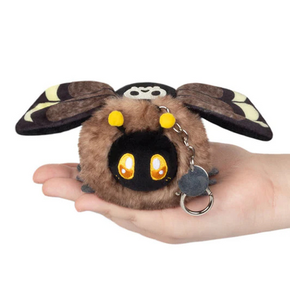 Squishable Micro Death's Head Moth Keychain