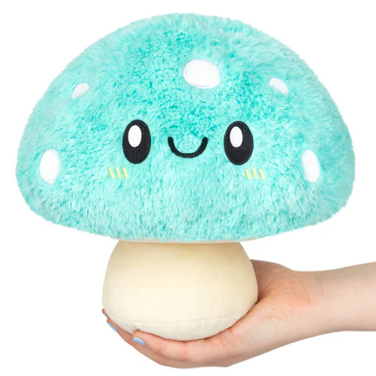 Squishable:Mini Turquoise Mushroom