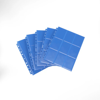 Gamegenic 18-Side Loading Pocket Pages 10 count (Blue)